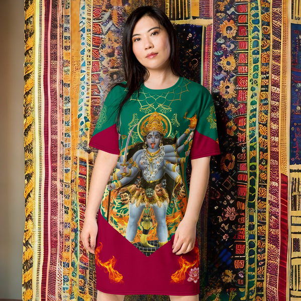 Kali Hindu T-shirt Dress